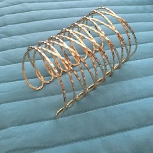 Forever 21 Gold Arm Cuff