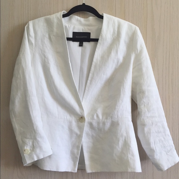 BR Petite Linen Blazer