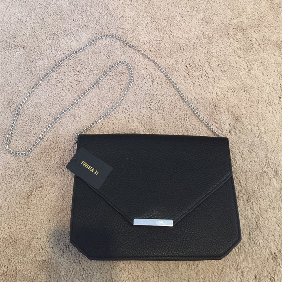 Forever 21 Brand New Black Purse - Picture 1 of 3