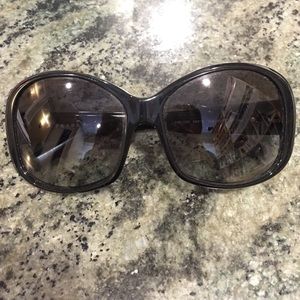 Oversize Prada sunglasses