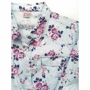 Floral Button Up Shirt