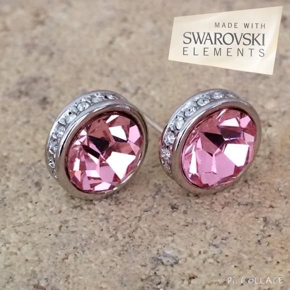 Earrings / Swarovski® Crystals & Platinum Plated