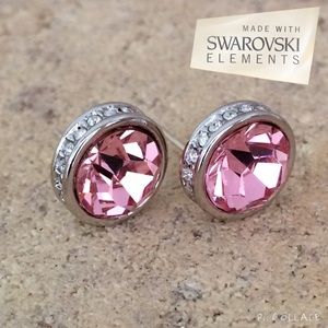 Earrings / Swarovski® Crystals & Platinum Plated