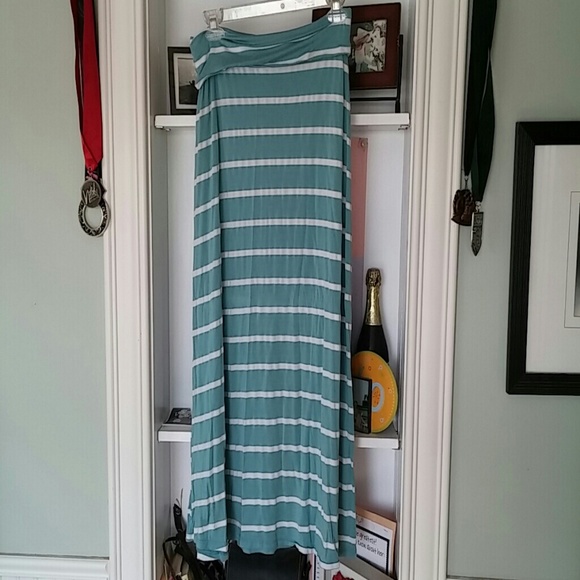 Ankle length maxi skirt