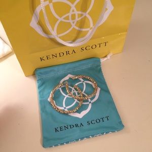 Kendra Scott hoop earrings