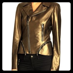 Elie Tahari Emalia Jacket in Gold