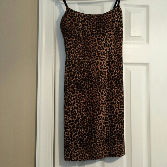 Dress leopard print