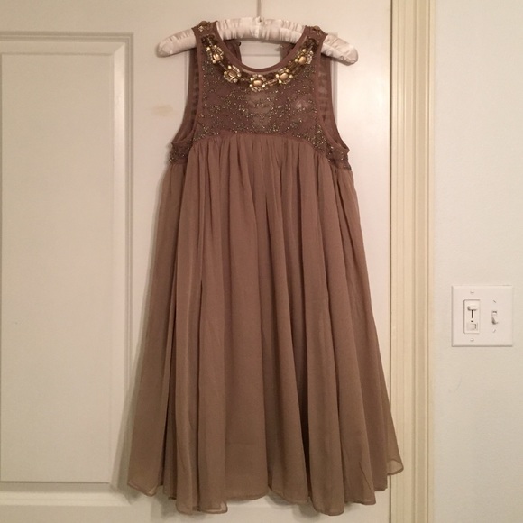 Anthropologie beaded dress