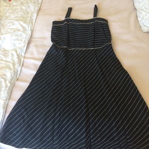 Loft black and white sundress.