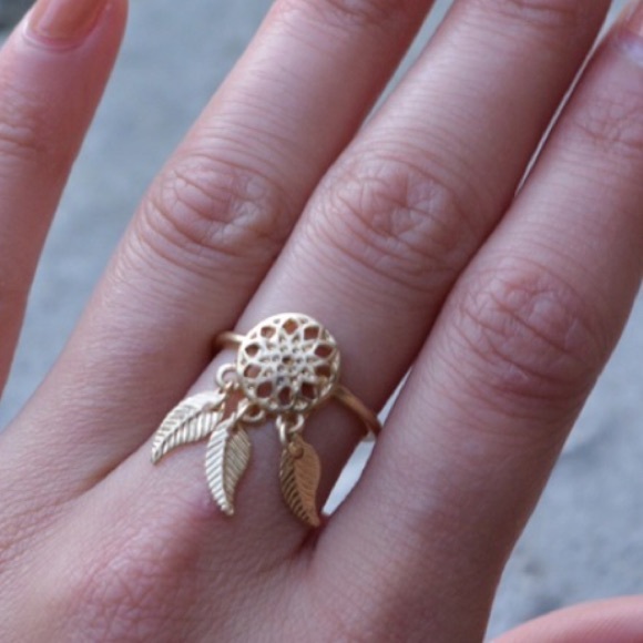 Dream catcher cuff ring - Picture 2 of 2