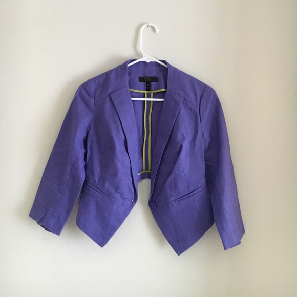 Jessica Simpson Jackets & Blazers - Jessica Simpson purple blazer size 1/2