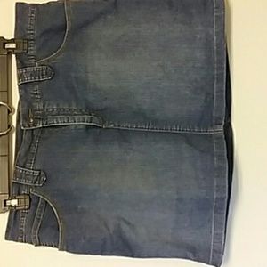 Denim Jean Skort
