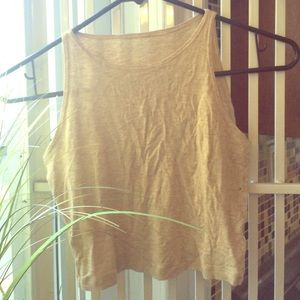 American Apparel Cotton Crop Top