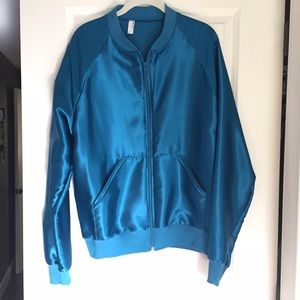 American Apparel Satin Jacket