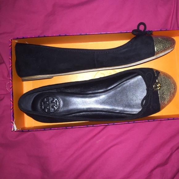 Tory Burch black flats