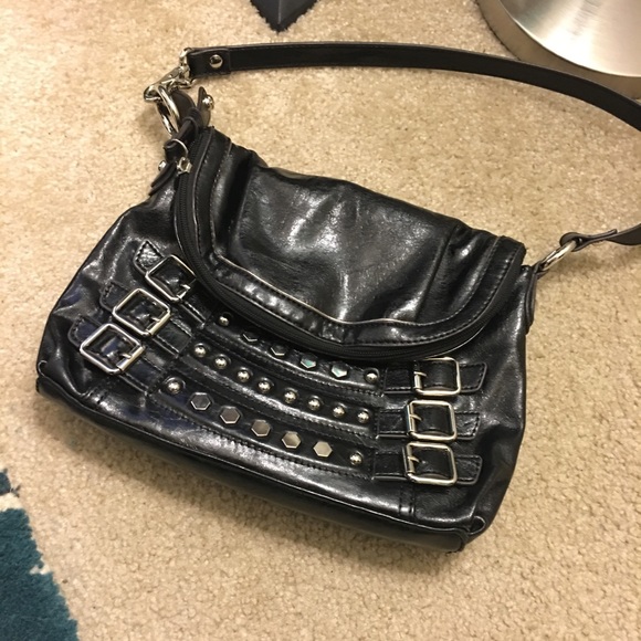 Studded crossbody Kathy van Zeeland purse