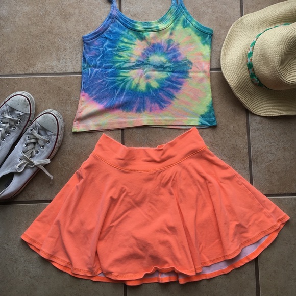 Neon skort