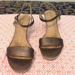 Bandolino wedge sandal size 8
