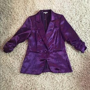 Purple blazer
