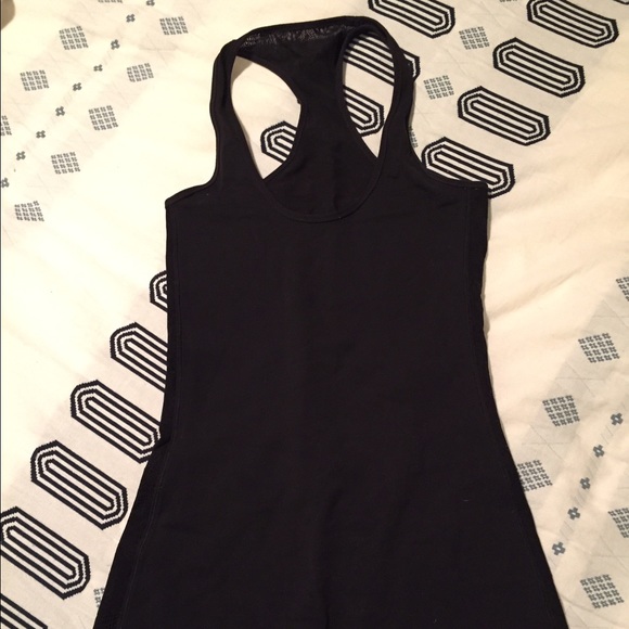 Black Lululemon CRB with Lace Back