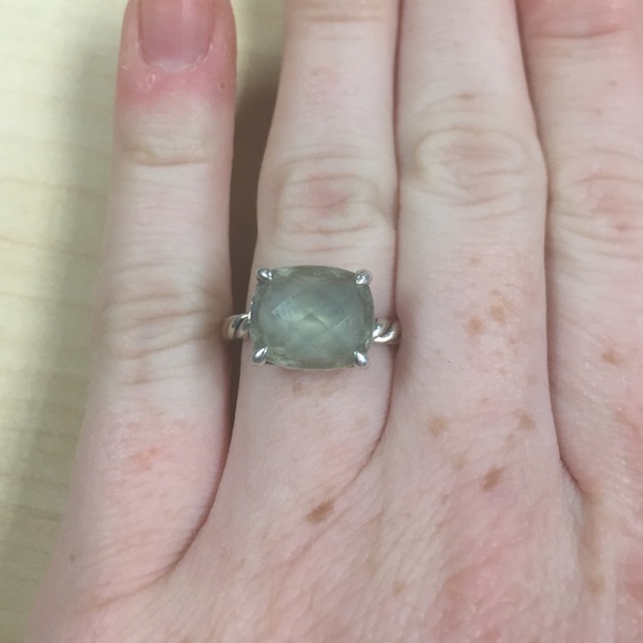 David Yurman Chatelaine in green prasiolite