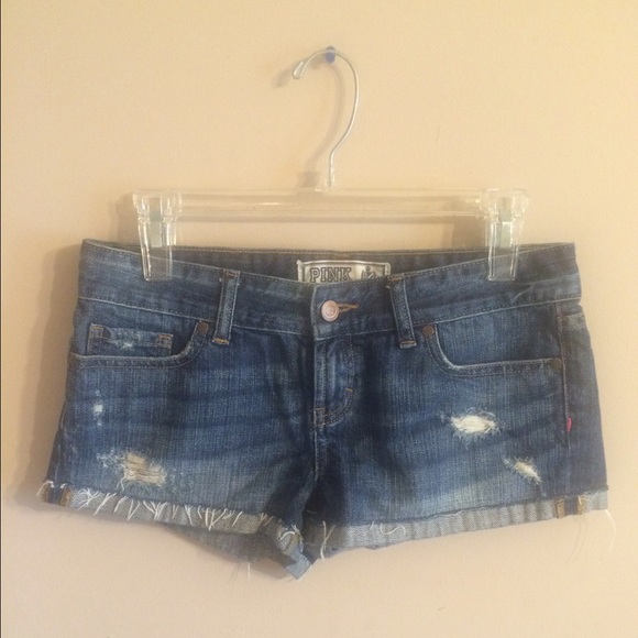 Victoria's Secret Pink Jean Shorts Size 2
