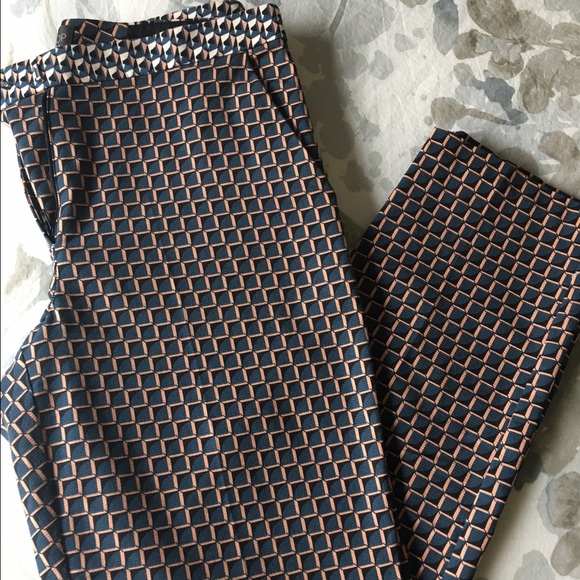 Topshop fitted pants.