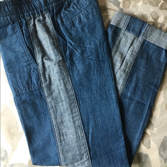 Tory Burch Allegra Ribbon Pant.