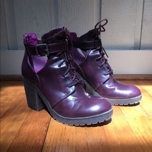 London Rebel cutout heels