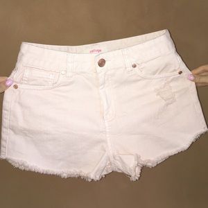 High waisted shorts