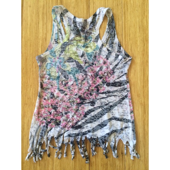 Girls fringe top - Picture 3 of 4