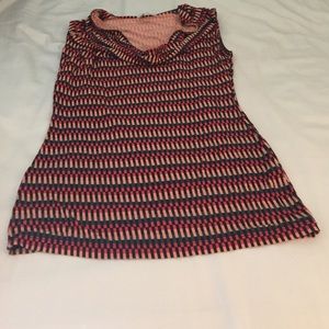 Halogen cowl neck tank