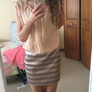 SEMI FORMAL SEQUINED DRESS