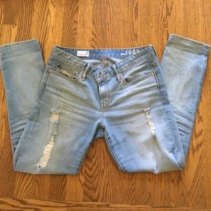 Gap Distressed Skinny Jeans