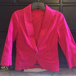 Pink Express blazer