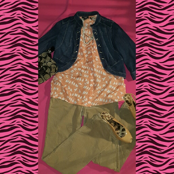 Ann Taylor loft modern boot tan corduroy pants