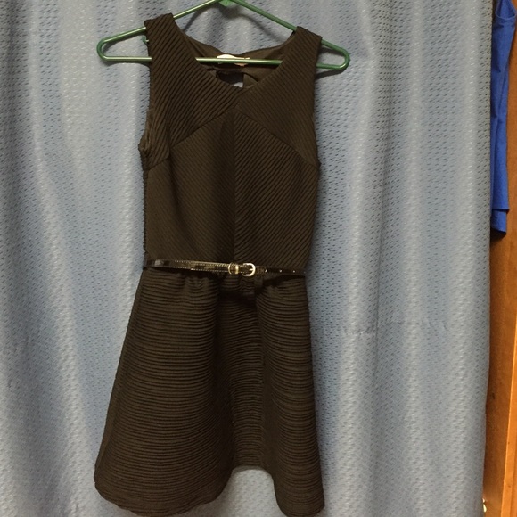 Black dress.