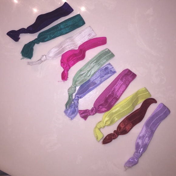 20 assorted elastic hair ties!!