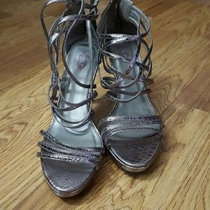 High heeled strappy sandals from Torrid