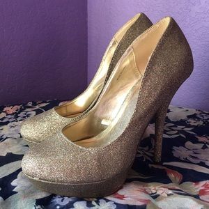 Forever 21 Multi Glitter Heels
