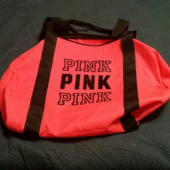 Victoria's Secret Handbags - Victoria's secret pink duffle bag