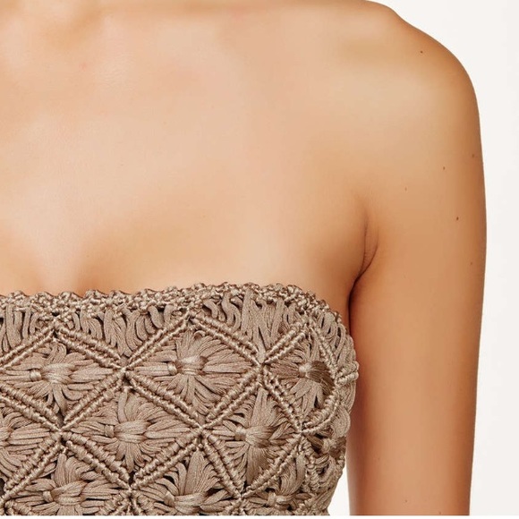 VIX one-piece Crocheted Swimsuit - Picture 3 of 4