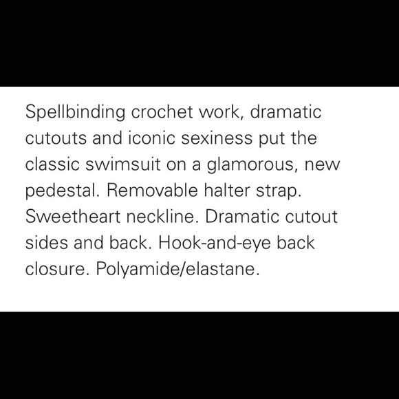 VIX one-piece Crocheted Swimsuit - Picture 4 of 4