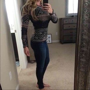Nordstrom's long sleeve dress top