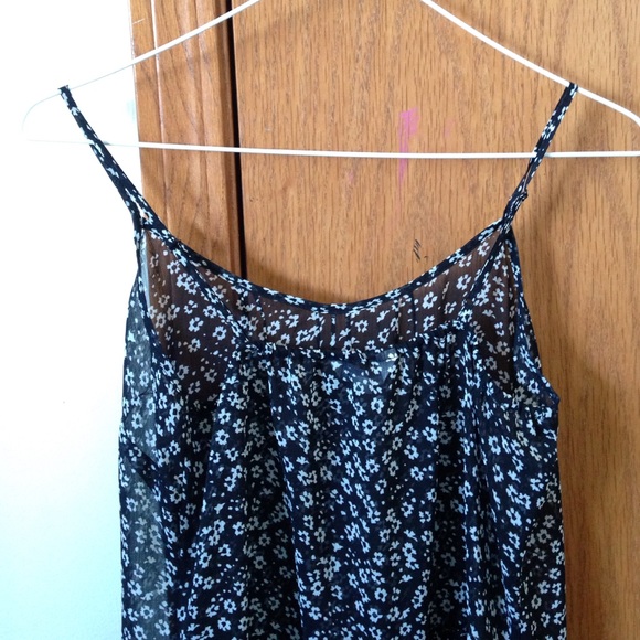 Sheer black charming Charlie tank - Picture 3 of 4