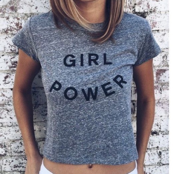 Brandy Melville Girl Power Shirt