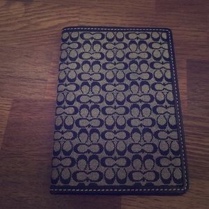 Coach passport holder - never used