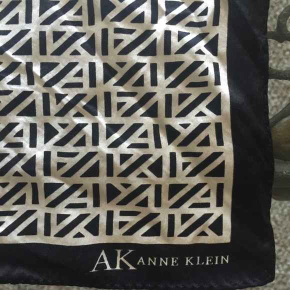 Anne Klein silk scarf