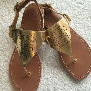Tory Burch - Gold Sandal