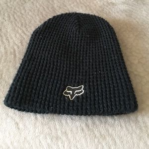 Black fox  beanie